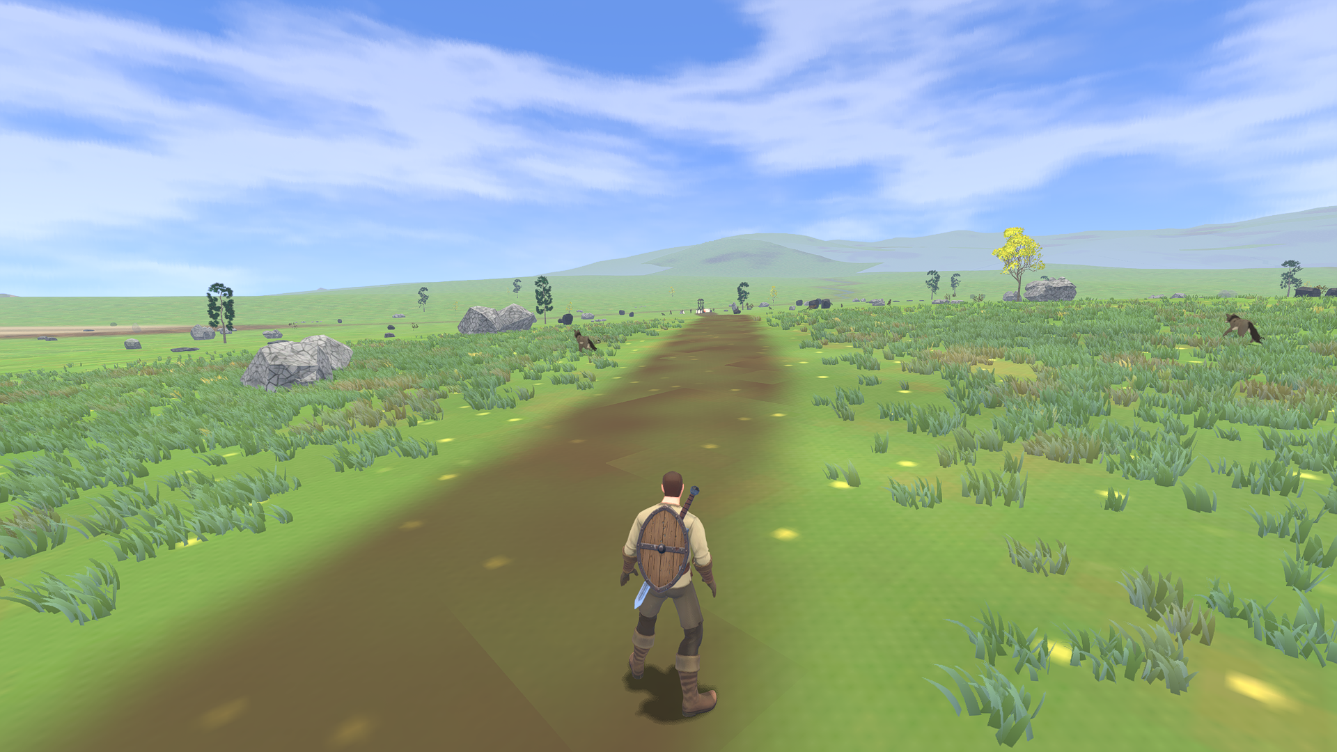 The Crownroad, an in-development Ashen Wild gameplay capture.